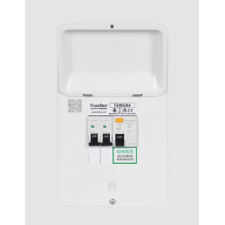 FUSEBOX GARAGE UNIT 63A 30MA RCD C/W 6A & 16A MCB'S