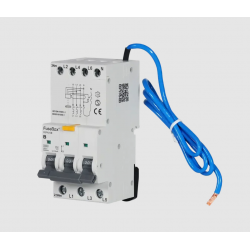 FUSEBOX 10A 30mA 10kA B CURVE TYPE A 3P+N SW BD RCBO