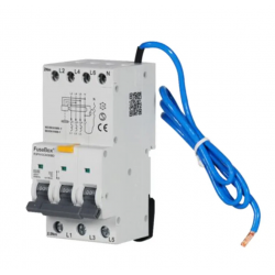 FUSEBOX 10A 30mA 10kA C CURVE TYPE A 3P+N SW BD RCBO