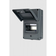 FUSEBOX IP65 GREY ENCLOSURE 6 MOD (EMPTY)