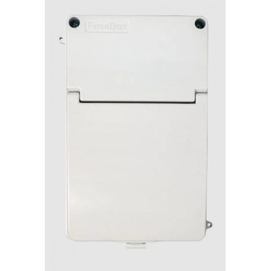 FUSEBOX IP65 WHITE ENCLOSURE 6 MOD