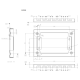 FUSEBOX 18P SURFACE SPACER MOUNTING FRAME (FITS F3016M)