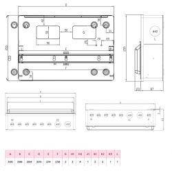 FUSEBOX 12 WAY 100A MAIN SWITCH CONSUMER UNIT (3000 SERIES)