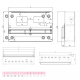 FUSEBOX 22 WAY 100A MAIN SWITCH CONSUMER UNIT (3000 SERIES)