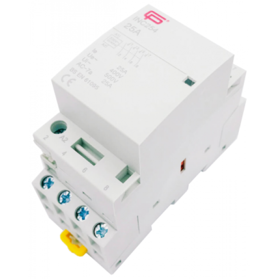FUSEBOX 25A 4 POLE  N/O 230V CONTACTOR