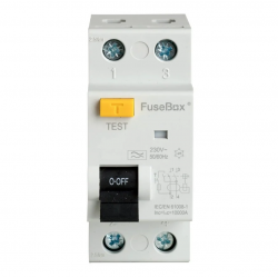 FUSEBOX 100A 100mA TYPE A RCD WITH TIME DELAY