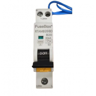 FUSEBOX BI-DIRECTIONAL 20A B CURVE MINI RCBO TYPE A 30mA 6kA 2 POLE