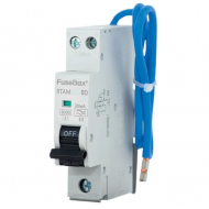 FUSEBOX BI-DIRECTIONAL 10A C CURVE MINI RCBO TYPE A 30mA 6kA 2 POLE