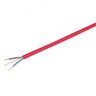 1.5MM 2 CORE & EARTH RED FIRE CABLE 100M DRUM