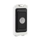 Saxby Grid 13A Flex Outlet Module - Matt Black