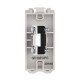 Saxby Grid 13A Flex Outlet Module - Polished Chrome