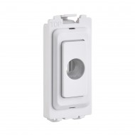 Saxby Grid 13A Flex Outlet Module - White