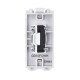 Saxby Grid 13A Flex Outlet Module - White