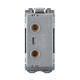 Saxby Grid 13A Fuse Holder Module - Brushed Steel