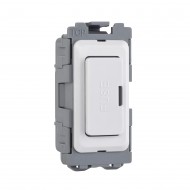 Saxby Grid 13A Fuse Holder Module - White
