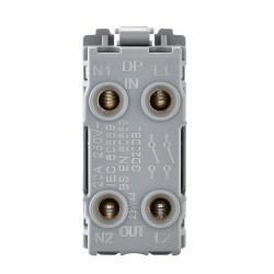 Saxby Grid 20A DP 2-Way Grid Switch Module - Matt Black