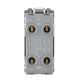 Saxby Grid 20A DP 2-Way Grid Switch Module - Matt Black
