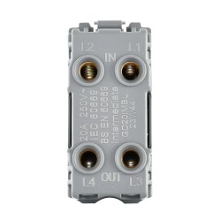 Saxby Grid 20A Intermediate Grid Switch Module - Matt Black