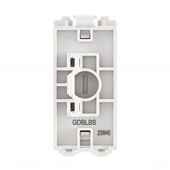 Saxby Grid Blanking Grid Module - Brushed Steel