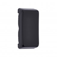 Saxby Grid Rocker Plain - Matt Black