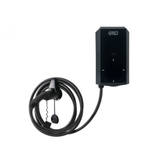 GARO Single phase 7.4kW type 2 tethered EV charger 7.5M lead (Wi-Fi & ethernet)