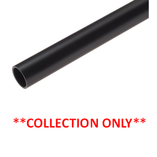UNIVOLT 20MM BLACK CONDUIT PIPE HEAVY GAUGE (3M LENGTH) ***PICK UP FROM STORE ONLY***