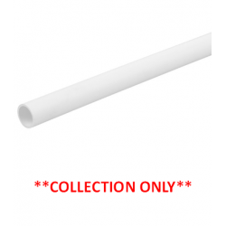 UNIVOLT 20MM WHITE CONDUIT PIPE HEAVY GAUGE (3M LENGTH) ***PICK UP FROM STORE ONLY***