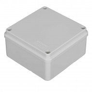GREY ADAPTABLE JUNCTION BOX IP56 100MM X 100MM X 50MM BOX