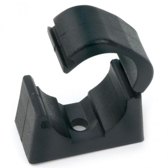 25MM KWIK CLIP SADDLE - BLACK