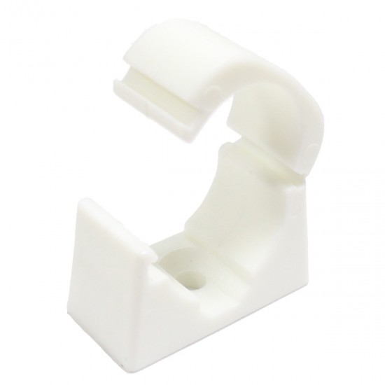 20MM KWIK CLIP SADDLE - WHITE