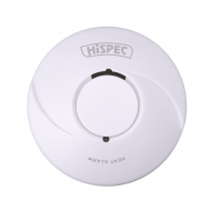 HISPEC HEAT DETECTOR *BATTERY ONLY* 10 YEAR LITHIUM RADIO FREQUENCY
