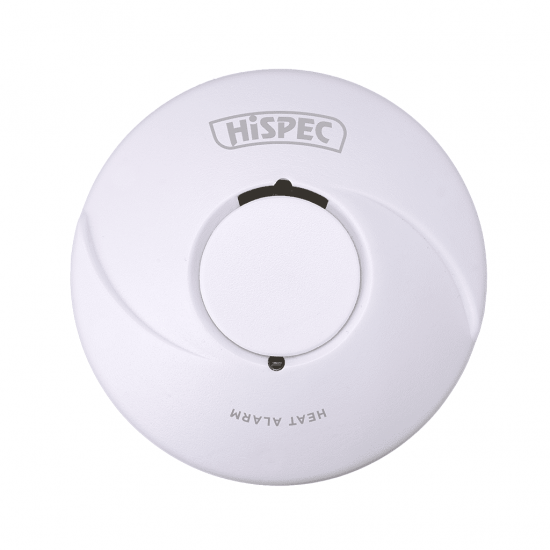 HISPEC HEAT DETECTOR *BATTERY ONLY* 10 YEAR LITHIUM RADIO FREQUENCY