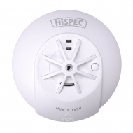 HISPEC HEAT DETECTOR, INTERCONNECT, 9V BATTERY BACK UP FAST FIX BASE