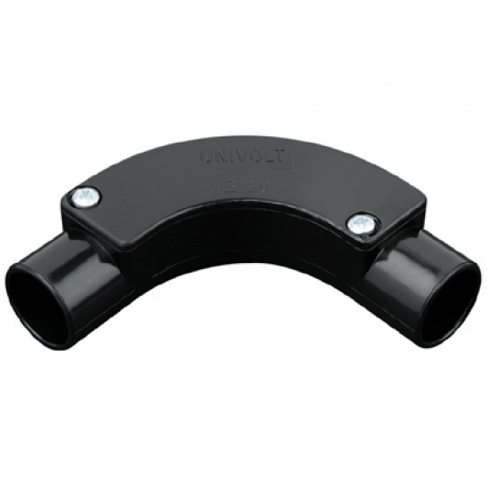 25MM INSPECTION BEND - BLACK