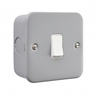 Saxby Metal Clad 10AX 1 Gang Intermediate Switch