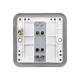 Saxby Metal Clad 10AX 1 Gang Intermediate Switch