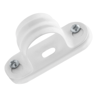 20MM STEEL WHITE POWDER COATED SPACER BAR SADDLE