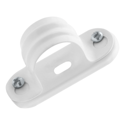 20MM STEEL WHITE POWDER COATED SPACER BAR SADDLE