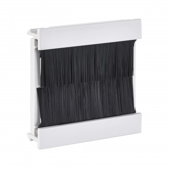 Saxby Euro Module 50mm Brush Module - White Trim/Black Brushes