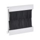 Saxby Euro Module 50mm Brush Module - White Trim/Black Brushes