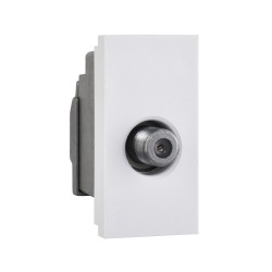 Saxby Euro Module Satellite Screened Module - White