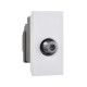 Saxby Euro Module Satellite Screened Module - White