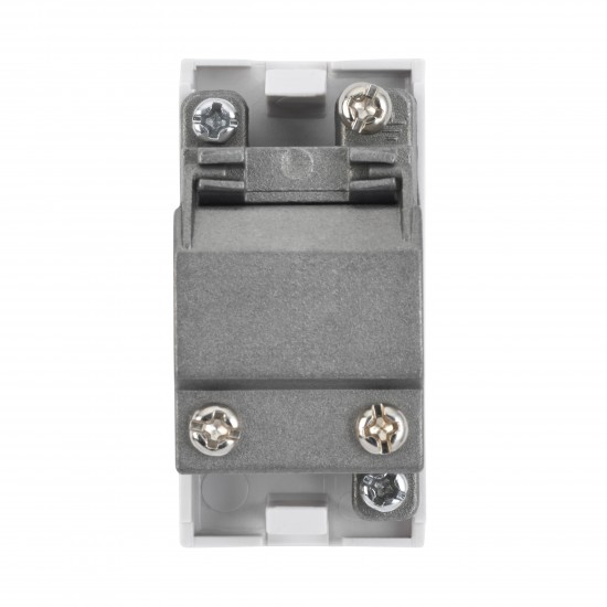 Saxby Euro Module Satellite Screened Module - White