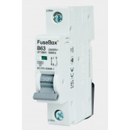 FUSEBOX 63A 10KA B TYPE 1 POLE MCB