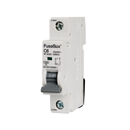 FUSEBOX 6A 10KA C TYPE 1 POLE MCB