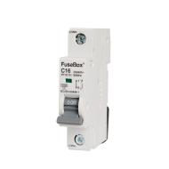 FUSEBOX 16A 10KA C TYPE 1 POLE MCB