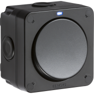 ML KNIGHTSBRIDGE IP66 1 GANG 2-WAY SWITCH (BLACK)