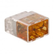 UNICRIMP 24A 3 PORT PUSH IN CONNECTORS (BOX 100)