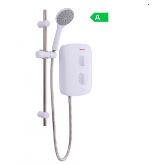 Redring - Pure RPS9 9.5kW instantaneous electric shower (white)