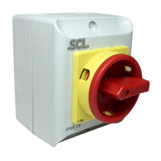 32A 4 POLE IP65 ROTARY ISOLATOR